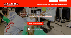 Desktop Screenshot of lead2feed.org
